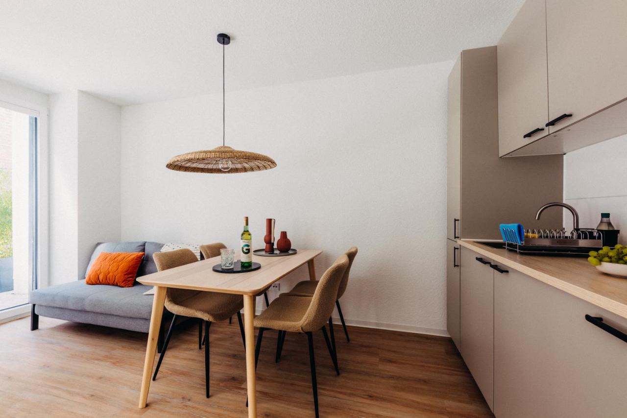 Moderne Küche eines BHH Living Apartments in Düsseldorf